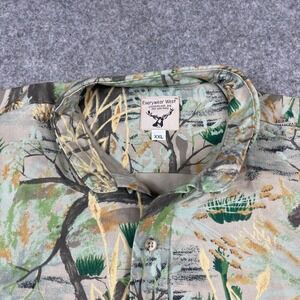 Everywear West Shirt Mens 2XL CamoHunting Outdoor Heavy Elbow Patch NWOT